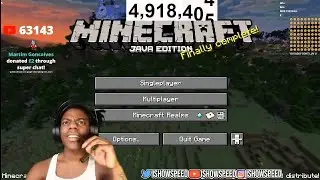 IShowSpeed Plays Minecraft Part 1 (Full Video)