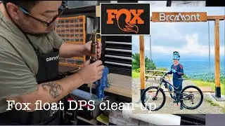 Fox float Dps clean-up ASMR video #foxmtb #mtblife