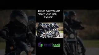 This is how you can create your Ride Event!