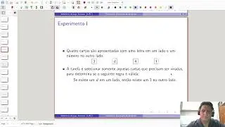 Pensando Computacional - Experimento de Wason