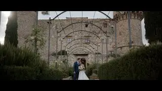 Summer wedding at Castello di Meleto, Tuscany, Italy
