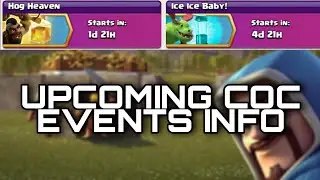 HOG HEAVEN AND ICE ICE BABY EVENT FULL INFORMATION||CLASH OF CLANS
