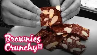 Memang cepat je habis ni - Brownies Crunchy