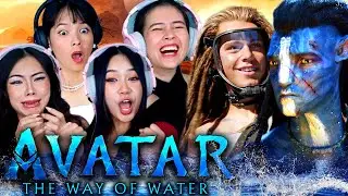 Foreign Girls React | Avatar: The Way of Water | First Time Watch