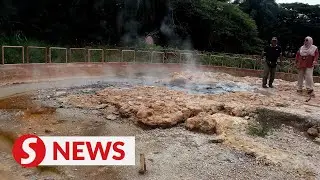 Villagers bemoan bad upkeep of Ulu Slim hot springs