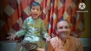 Cute Father & innocent  Son Fun Talks