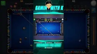impressive denial in Pool workshop 8 ball Pool#gamingwithk #8ballpool #lev