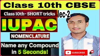 IUPAC NAME #Lec-02#By malik sir 