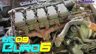 Scania DC09 Euro6 Engine View