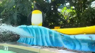 Ленивая река Build-A-Raft в аквапарке Legoland в Калифорнии