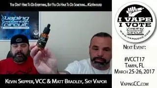 Kevin Skipper Talks With Matt Bradley (Deadliest Catch / Sky Vapor)!!