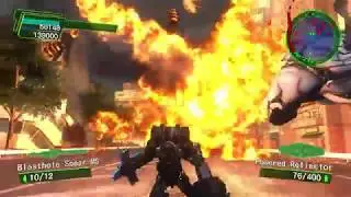 EDF 4.1 Shadow of the New Despair Mission 96 (Demon Army) Inferno, solo on Fencer