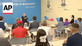'Unprecedented security measures' as children return to school in Russia's Kursk region