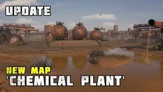 New map 'Chemical plant' / Crossout 0.10.80