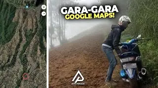 Lokasinya Ekstrem, Pengendara ini Tersesat Saat Pakai Google Maps