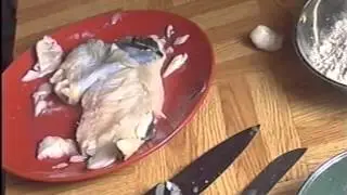 Рыба с картофелем фри в пивном кляре