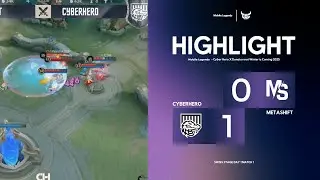 Highlight | Metashift VS Cyberhero | Swiss Stage | D1M1 | CyberHero x Donatov net Winter Is Coming |