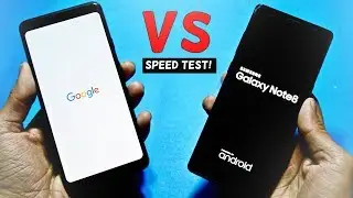 Google Pixel 2 XL vs Galaxy Note 8 - SPEED TEST (4K)