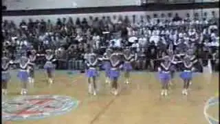 Dixie Belles traditional high kick routine to DIXIE