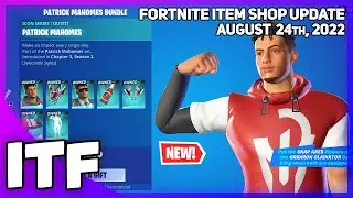 Get the NEW Patrick Mahomes Set in the Fortnite Item Shop!