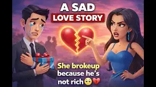 Ayesha & Fahad&rsquo;s Story cartoon ep1#Love#Success#Heartbreak #Regret#Friendship#Life#Courage#HardWork