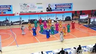 Diyarbakır halk oyunları ekibi büyükler düzenleme il birincisi (yenişehir hem)