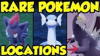 ЛУЧШИЕ РЕДКИЕ МЕСТА ОБИТАНИЯ ПОКЕМОНОВ В POKEMON SCARLET & VIOLET