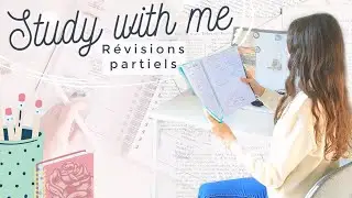 Study with me 📚 mes révisions pour mes partiels