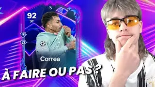 A FAIRE OU PAS ? MON AVIS SUR LE SBC DE ANGEL CORREA DREAMCHASERS !! FC25 ULTIMATE TEAM #187
