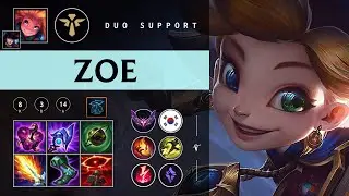 Zoe Support vs Blitzcrank - KR Master Patch 26.02