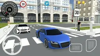 Driving School 3D - #14 New Car Unlocked | Free Car Simulator Games 2019 -  Android iOS GamePlay FHD