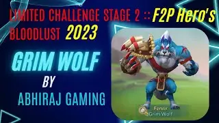 LORDS MOBILE Grim wolf limited challenge stage 2 ( without rose knight )