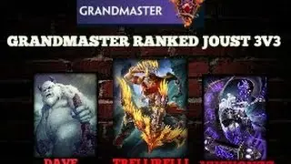 Smite: Grandmaster Ranked Joust 3v3: Hou Yi Gameplay