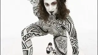 FABAIC Body Painting Convention, 39 beautifully painted models! 2019 theme was Aloha!