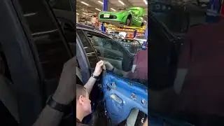 Tesla Window Replacement! #shorts
