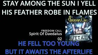 FREEDOM CALL Spirit Of Daedalus with Lyrics Official Video METAL 2019