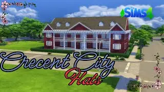 Residential Rental - Crecent City Flats- NO CC  #sims4speedbuild