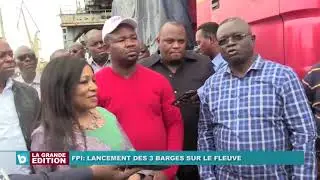 FPI: Lancement de 3 barges sur le Fleuve Congo