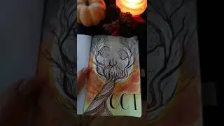 October Bullet Journal #bulletjournal #journal #octoberbujo #october #halloween #bujoideas