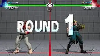 STREET FIGHTER V Sick_Chemie (Ryu) vs ponkotu (Ed)