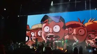 GORILLAZ - Dirty Harry ft. Bootie Brown - Gdynia, Open'er Festival (06/07/18)
