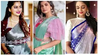 60+ Latest Pattu Saree Blouse Design Catalogue