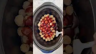 Crockpot BBQ Meatballs