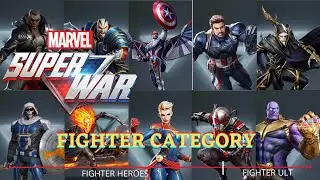 MARVEL Super War: ALL FIGHTER HERO & ultimate skill