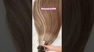 Color #4/613 : vietnamese human hair extensions vietnamhair1993 Color ring #4-613