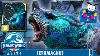 NEWLY BUFFED APEX CERAMAGNUS (JURASSIC WORLD ALIVE)