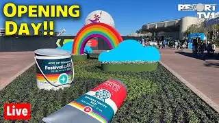 🔴Live: Epcot Festival of the Arts 2023 Opening Day!! - Walt Disney World Live Stream
