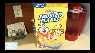 BANANA CREME FROSTED FLAKES REVIEW!