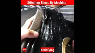 Stitching shoes by machine | Factovation | Purnima Kaul
