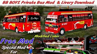 BB BOYZ  Bus Mod & Livery Free Download - SML Bus Mod  / Private Sml Bus Mod 😎